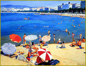 On the Beach, Cannes - Cote d'Azur