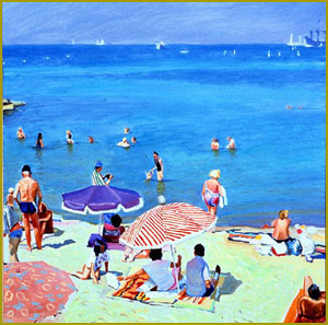 Summer on the Beach - Cannes, Cote d'Azur