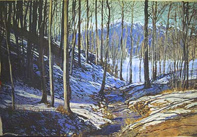 View of the Sangre de Cristos from Galisteo